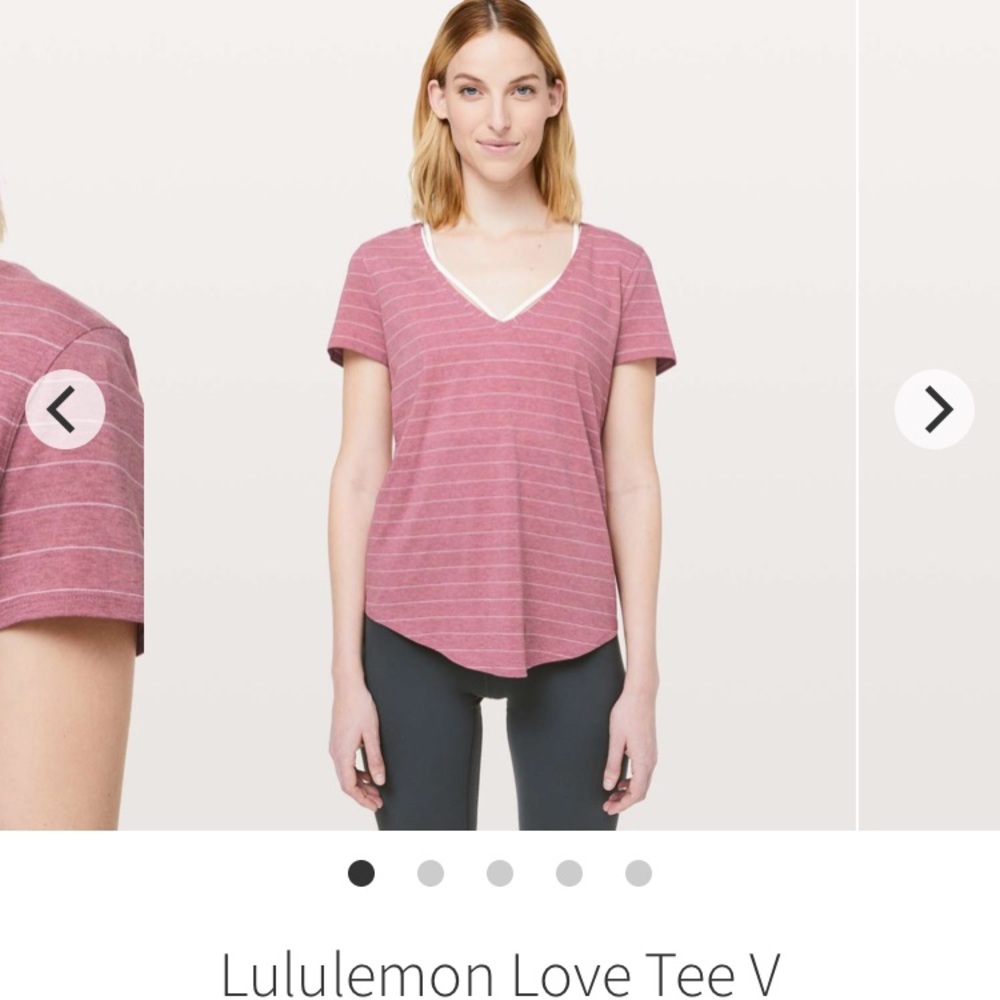 🚫SOLD🚫Lululemon love tee v